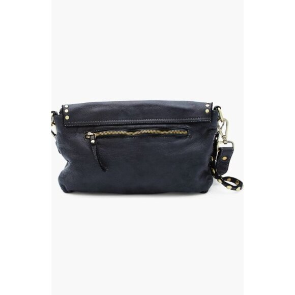 Bolsa Nova Aria Envelope Crossbody in Black Leather Studs Free People Campomaggi - Picture 3 of 10